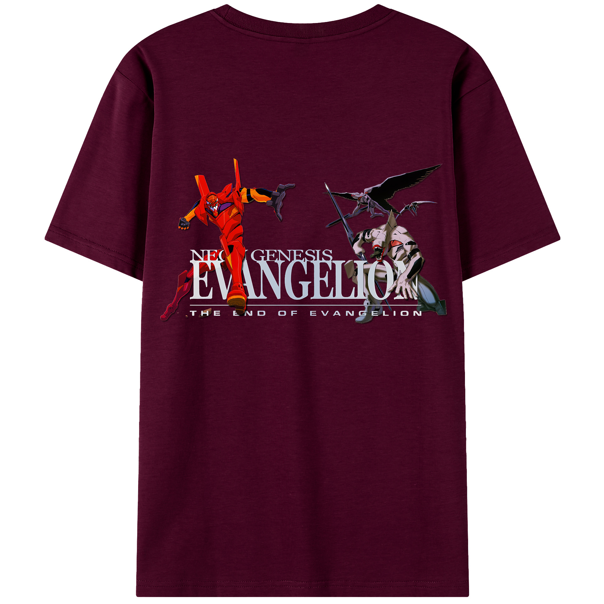 （画像用） EVA 新世紀エヴァンゲリオン レディース半袖Tシャツ(バックプリント)